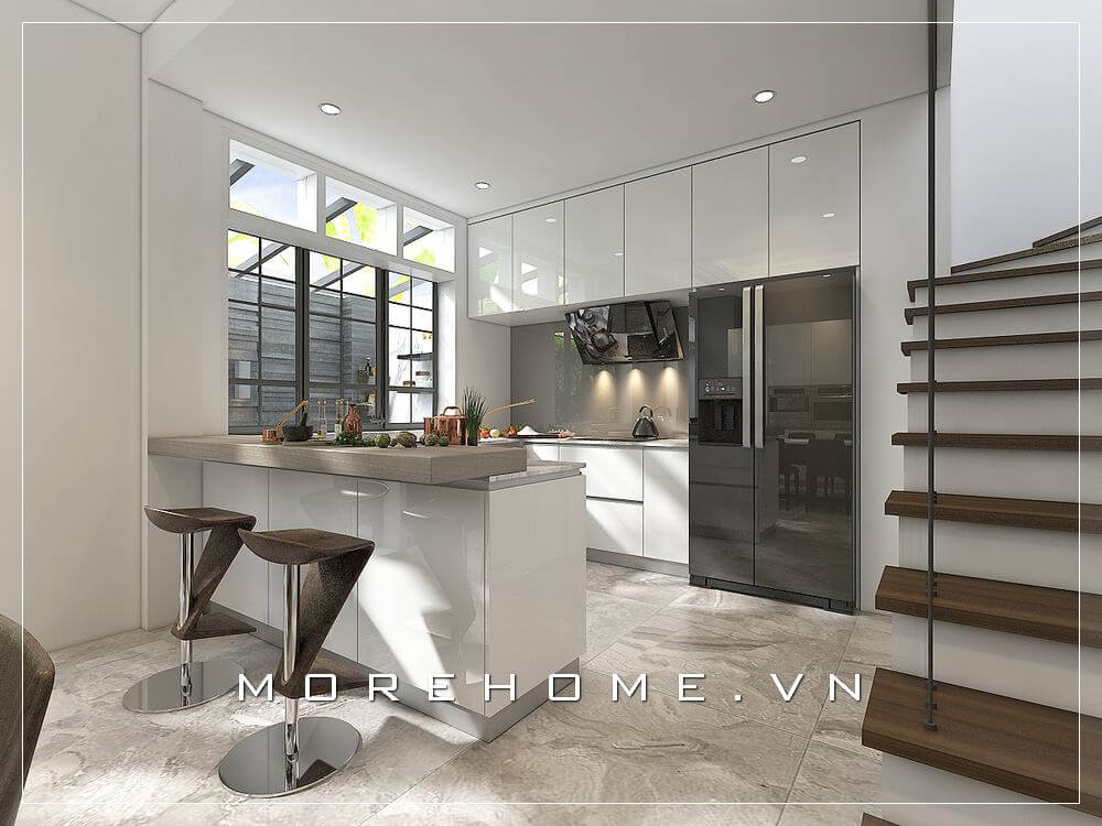 Cảm hứng và ý tưởng cho thiết kế phòng bếp, tủ bếp sang trọng - MOREHOME